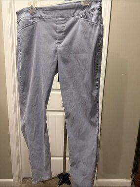 Calvin Klein Light Blue Pinstripe Chinos